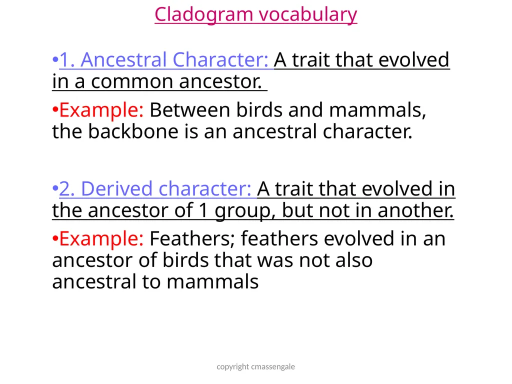 Classifications Tuesday 3/3/2015 Agenda: - slide 4 of 6