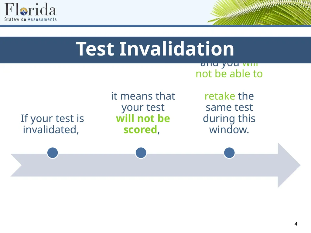 Testing Rules for Computer-Based FSA, NGSSS, and - slide 4 of 19