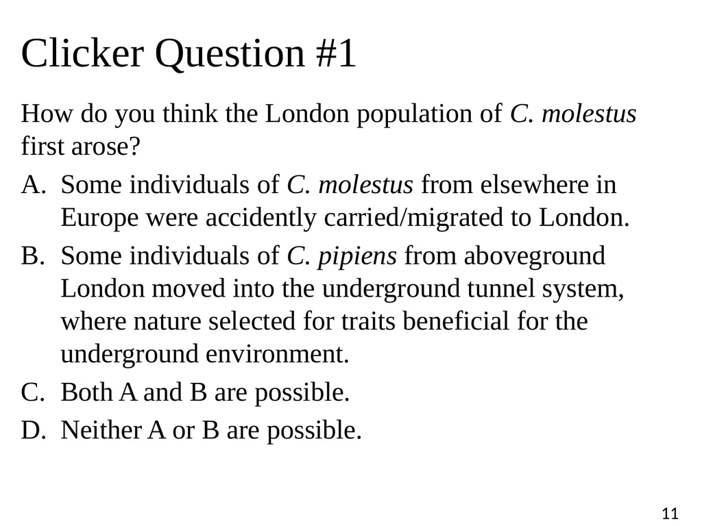Blood Suckers! A Case Study on Evolution and - slide 11 of 33