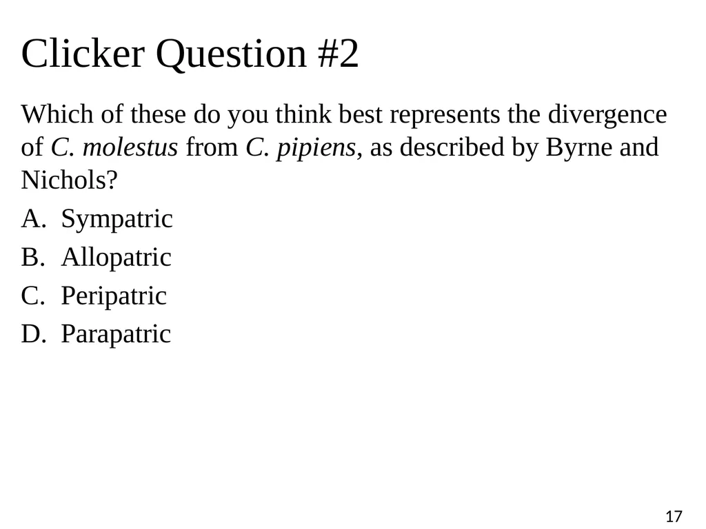 Blood Suckers! A Case Study on Evolution and - slide 17 of 33
