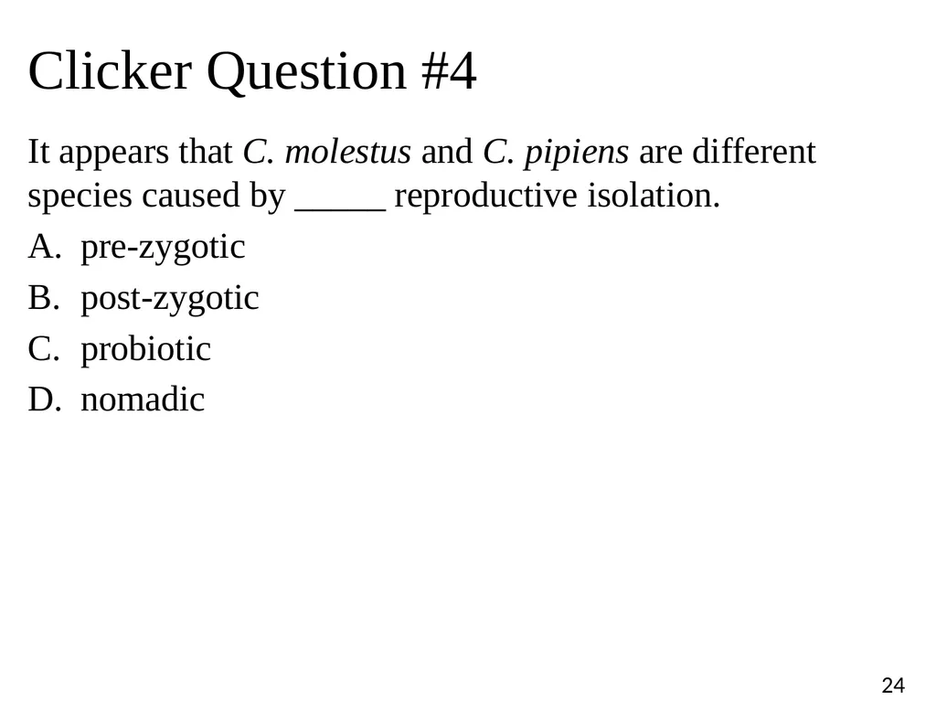 Blood Suckers! A Case Study on Evolution and - slide 24 of 33