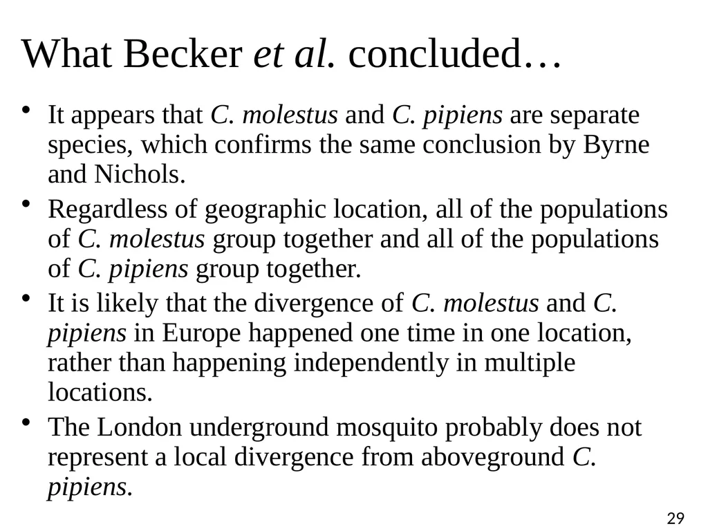 Blood Suckers! A Case Study on Evolution and - slide 29 of 33