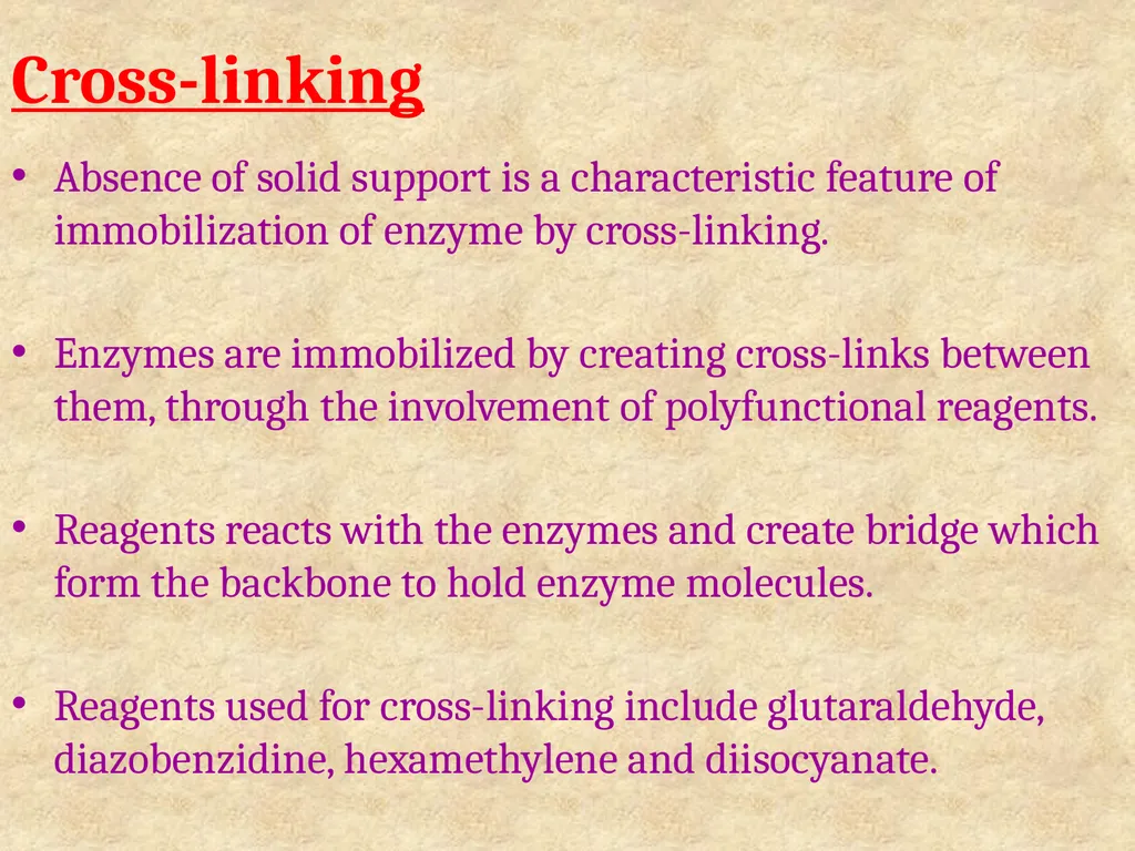 Enzyme Immobilization : A technique for Industrial - slide 19 of 34