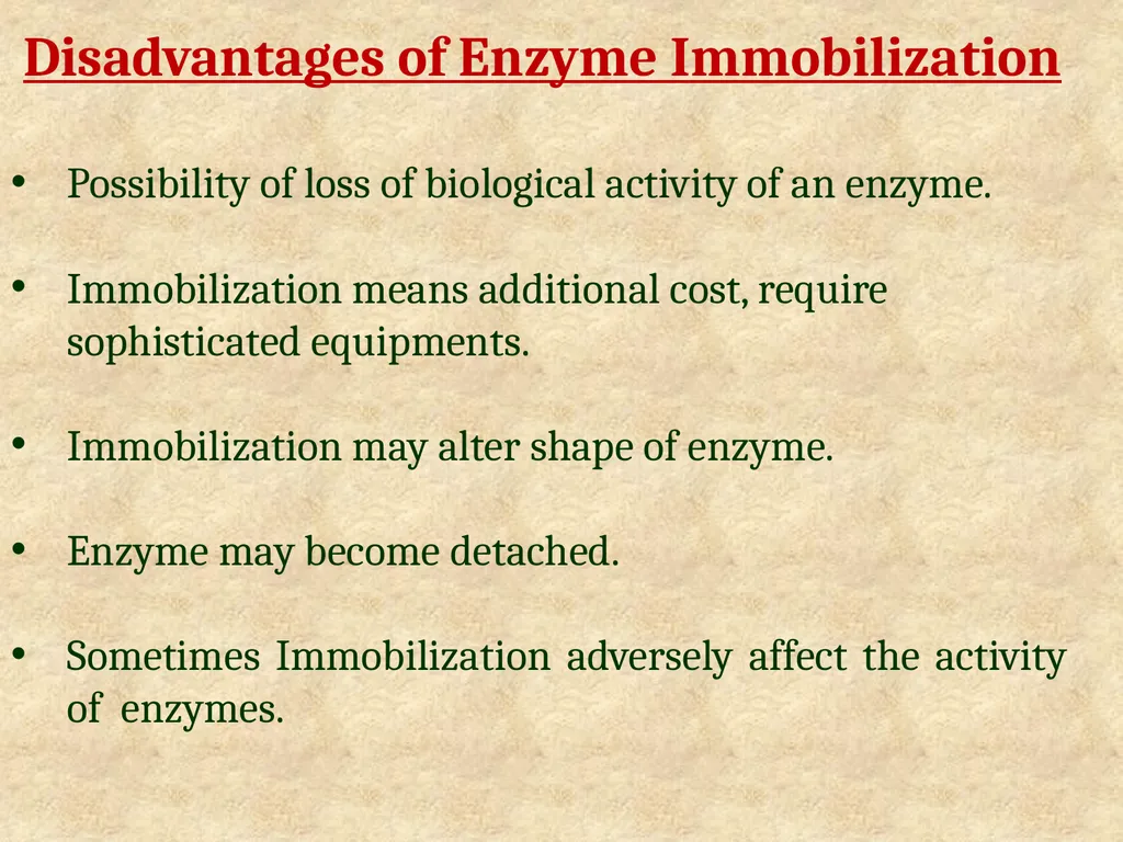 Enzyme Immobilization : A technique for Industrial - slide 22 of 34
