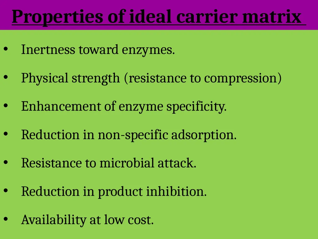 Enzyme Immobilization : A technique for Industrial - slide 8 of 34