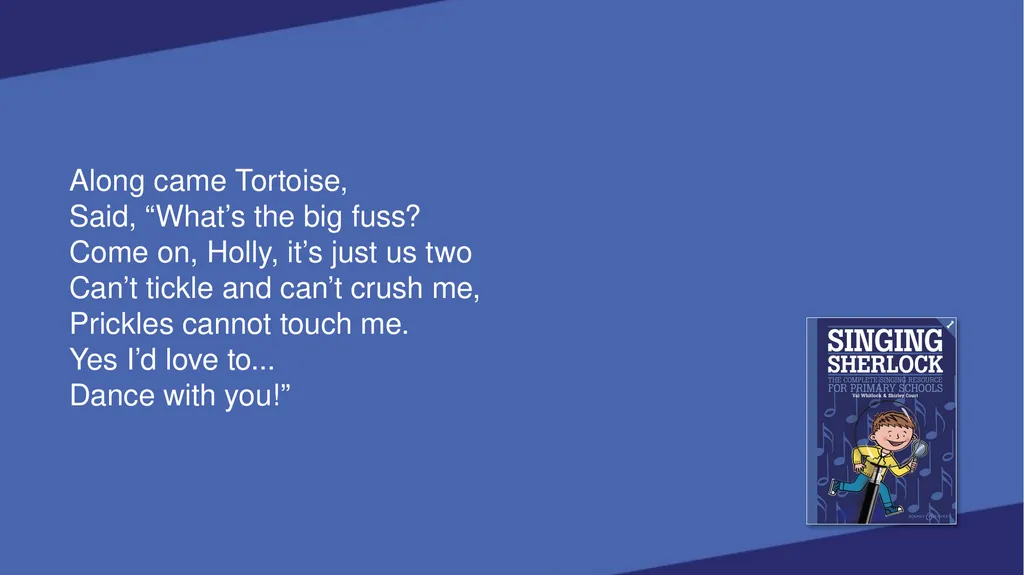 SINGING SHERLOCK 1 LYRICS SHERLOCK’S VOICEBOX [Val - slide 134 of 183