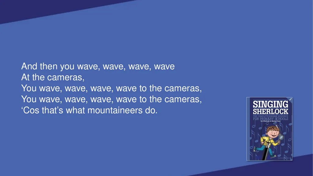 SINGING SHERLOCK 1 LYRICS SHERLOCK’S VOICEBOX [Val - slide 125 of 183