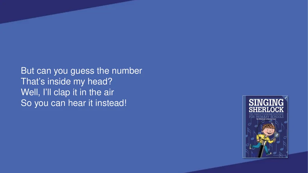 SINGING SHERLOCK 1 LYRICS SHERLOCK’S VOICEBOX [Val - slide 174 of 183