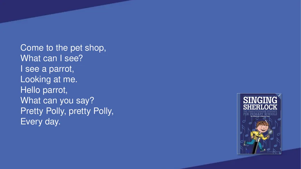 SINGING SHERLOCK 1 LYRICS SHERLOCK’S VOICEBOX [Val - slide 67 of 183
