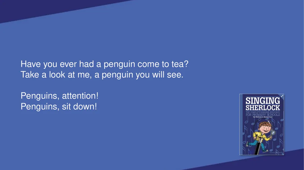 SINGING SHERLOCK 1 LYRICS SHERLOCK’S VOICEBOX [Val - slide 36 of 183