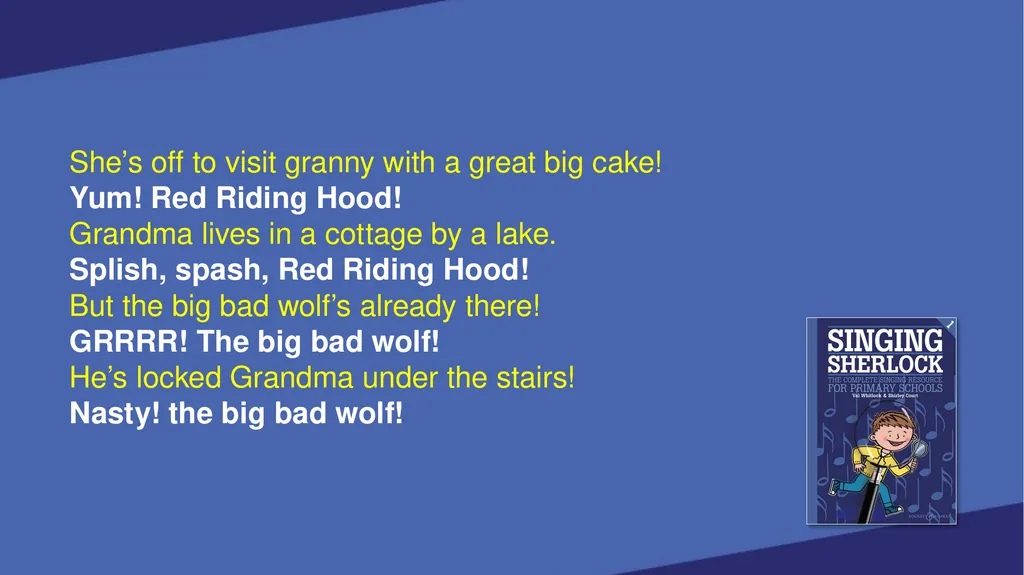 SINGING SHERLOCK 1 LYRICS SHERLOCK’S VOICEBOX [Val - slide 152 of 183