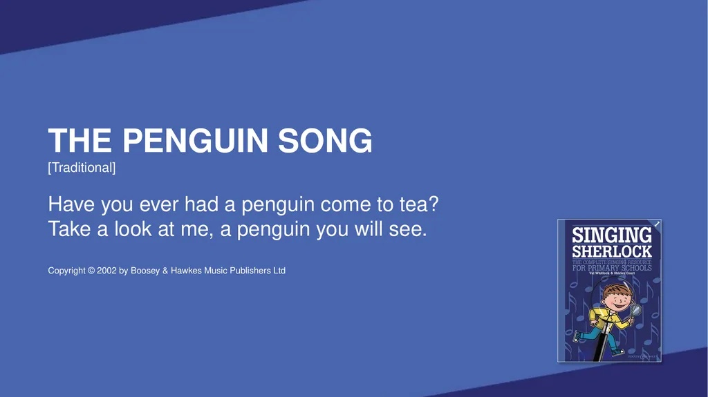 SINGING SHERLOCK 1 LYRICS SHERLOCK’S VOICEBOX [Val - slide 24 of 183