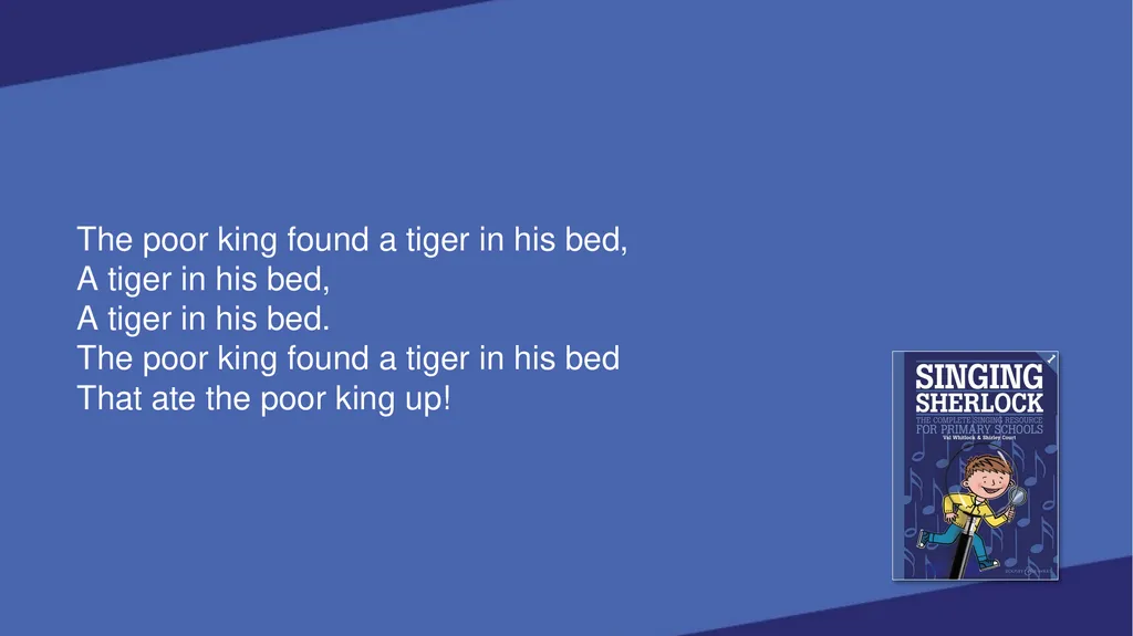 SINGING SHERLOCK 1 LYRICS SHERLOCK’S VOICEBOX [Val - slide 104 of 183