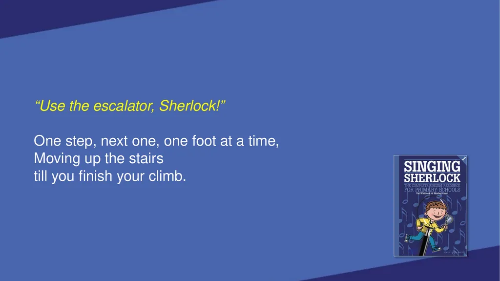 SINGING SHERLOCK 1 LYRICS SHERLOCK’S VOICEBOX [Val - slide 89 of 183