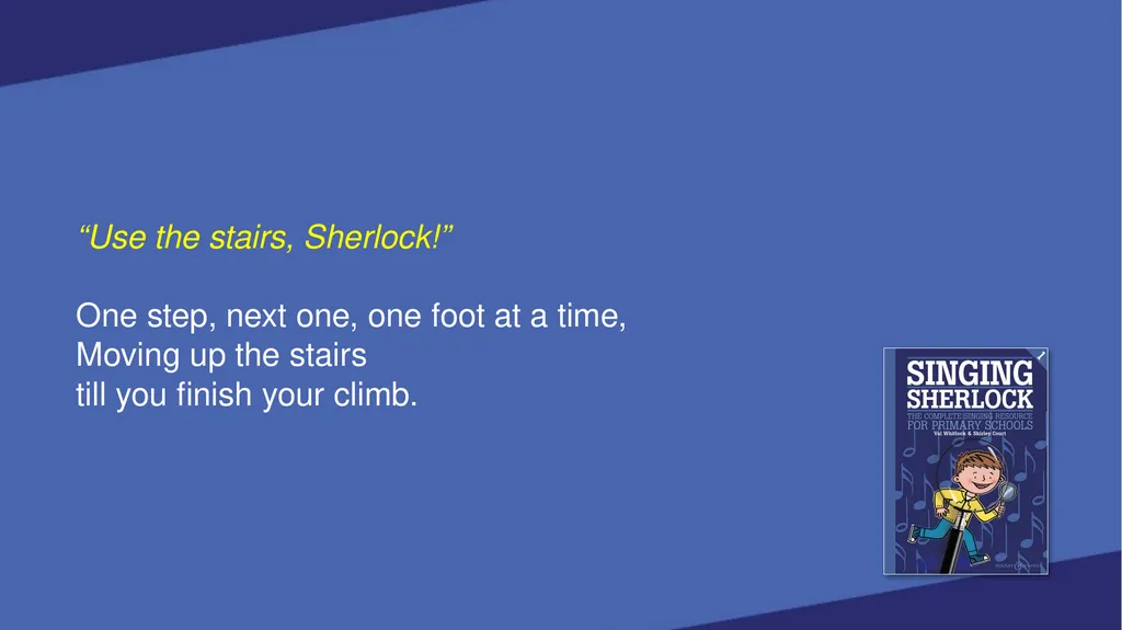 SINGING SHERLOCK 1 LYRICS SHERLOCK’S VOICEBOX [Val - slide 92 of 183