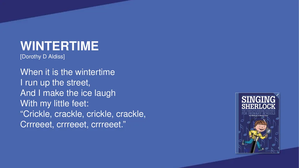 SINGING SHERLOCK 1 LYRICS SHERLOCK’S VOICEBOX [Val - slide 167 of 183