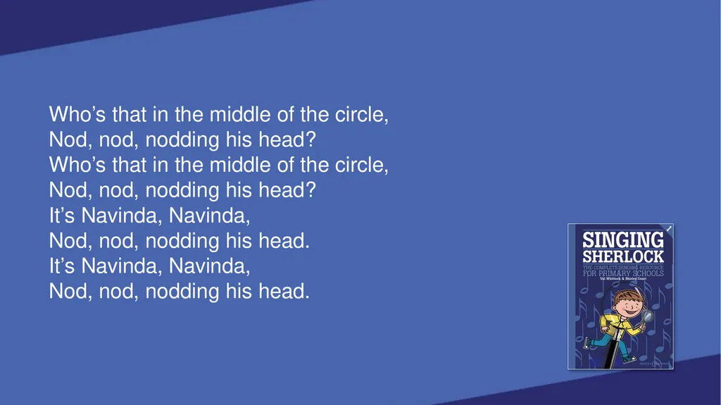 SINGING SHERLOCK 1 LYRICS SHERLOCK’S VOICEBOX [Val - slide 45 of 183