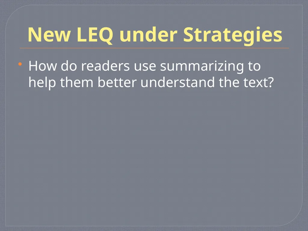 SWBST A Summarizing Strategy Somebody Wanted But - slide 2 of 15