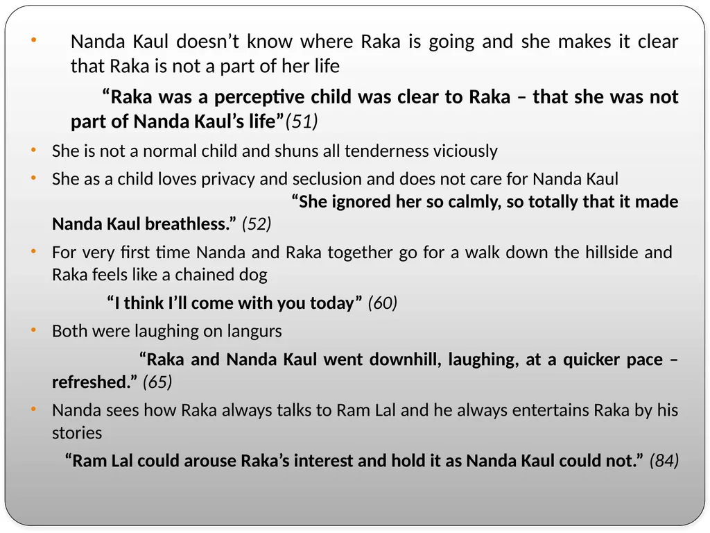 Relationship between Raka and Nanda Kaul Indian - slide 10 of 15