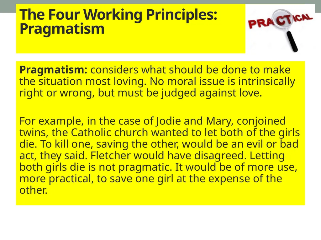 Flexible and Practical based on Agape 1. Love is - slide 19 of 36