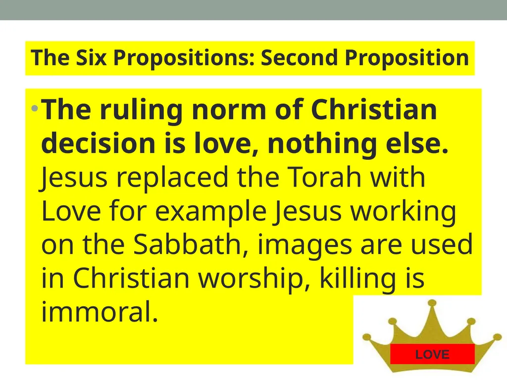 Flexible and Practical based on Agape 1. Love is - slide 14 of 36