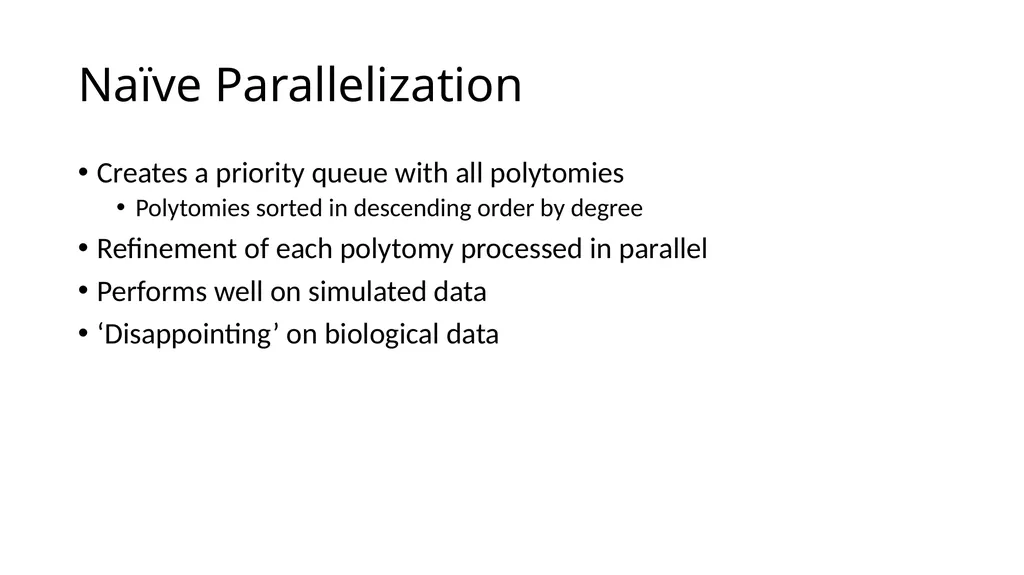 Parallel SuperFine—A tool for fast and accurate - slide 16 of 27