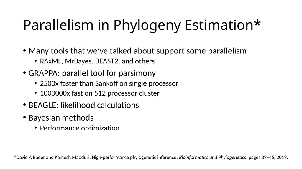 Parallel SuperFine—A tool for fast and accurate - slide 3 of 27