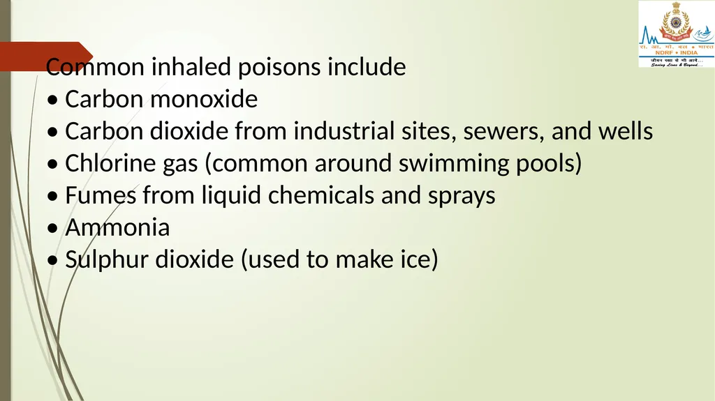 POISONING & SNAKE/ INSECT BITES LESSON -28 BY - slide 15 of 31