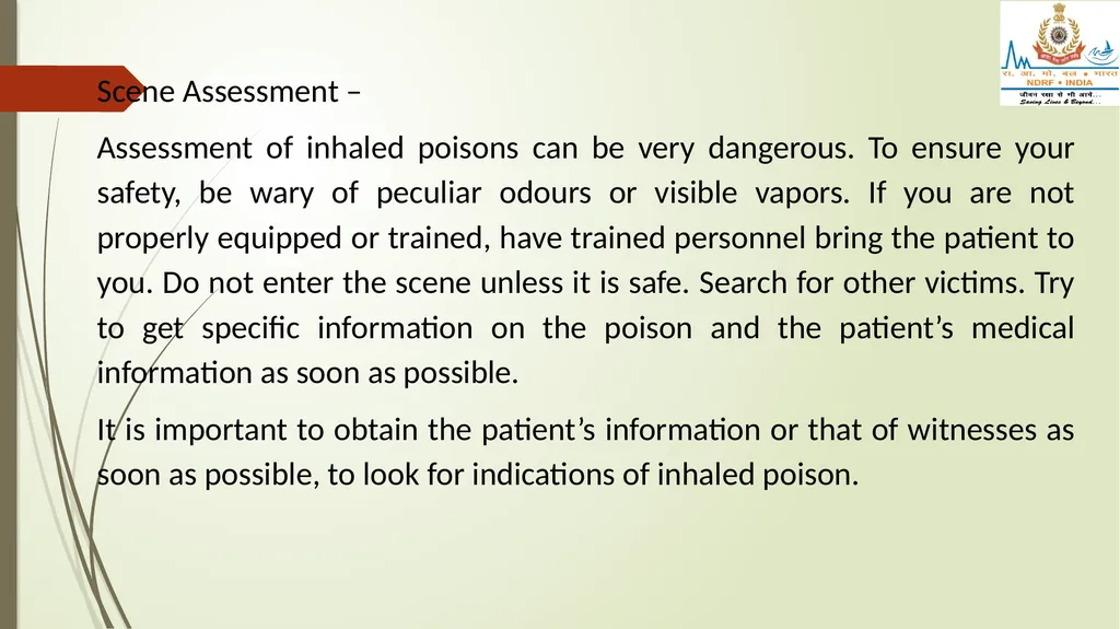 POISONING & SNAKE/ INSECT BITES LESSON -28 BY - slide 14 of 31