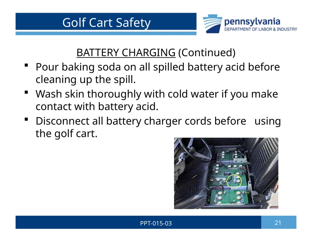 GROUNDSKEEPING SAFETY 1 PPT-015-03 Bureau of - slide 21 of 35