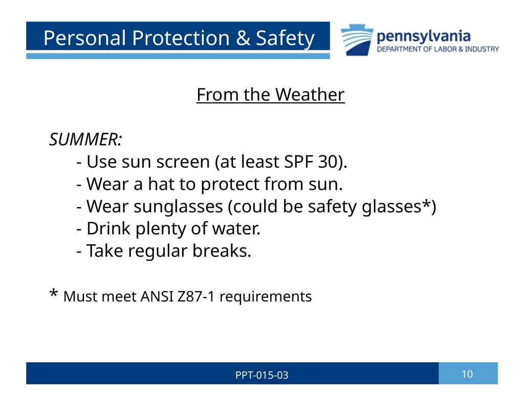 GROUNDSKEEPING SAFETY 1 PPT-015-03 Bureau of - slide 10 of 35