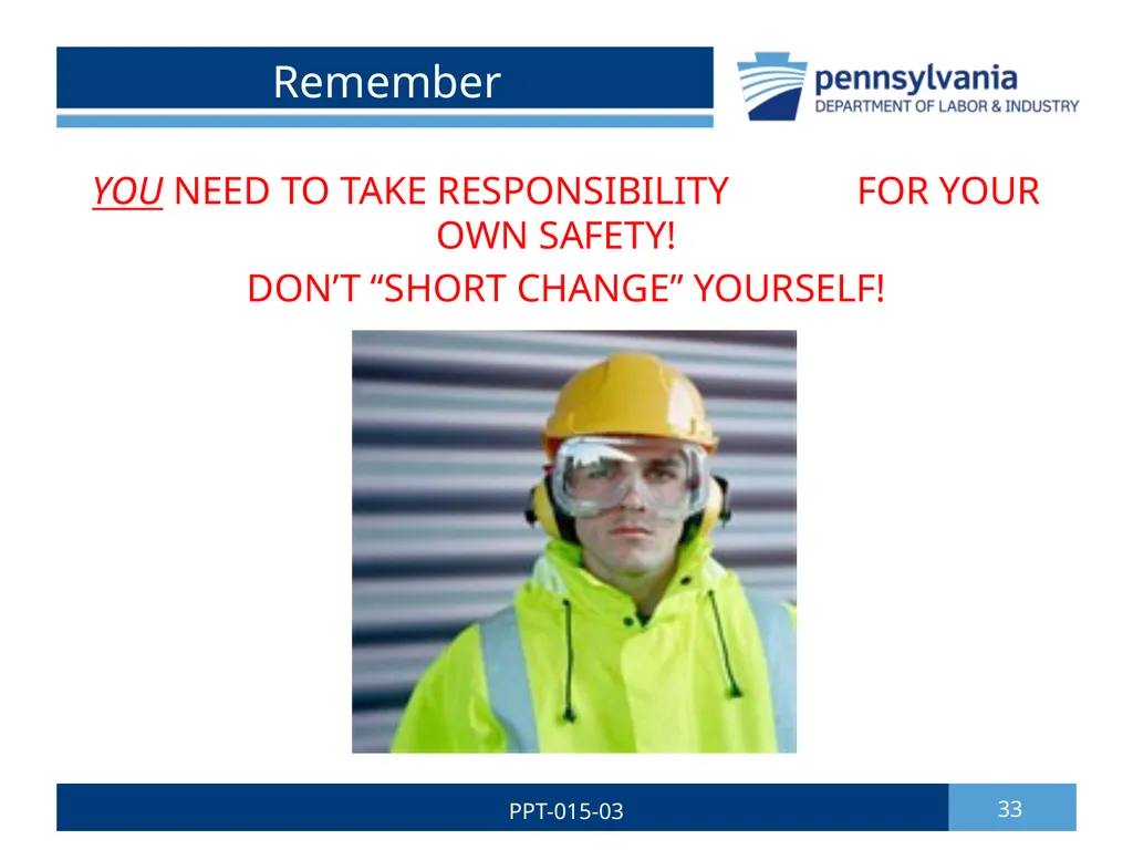 GROUNDSKEEPING SAFETY 1 PPT-015-03 Bureau of - slide 33 of 35