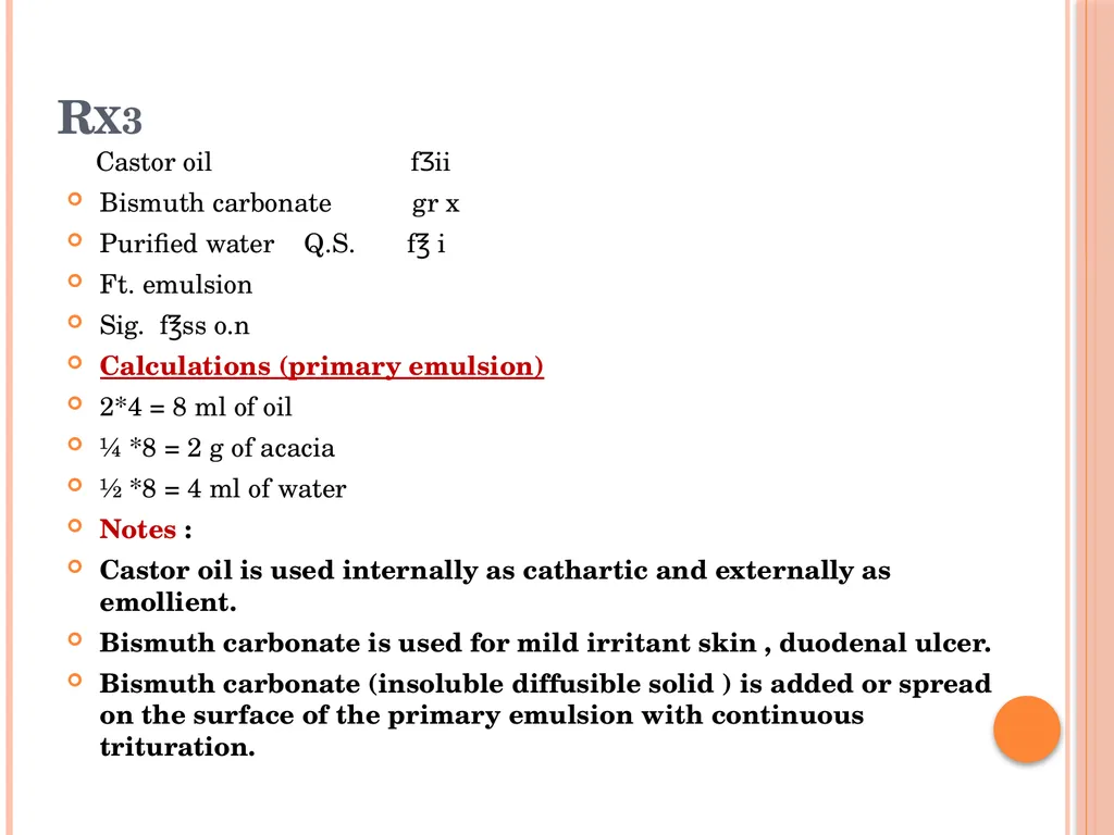Emulsions EMULSIONS An emulsion is a dispersion in - slide 19 of 33