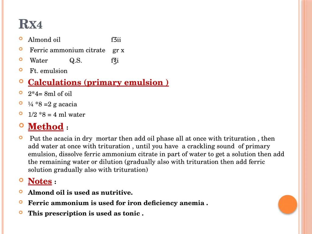 Emulsions EMULSIONS An emulsion is a dispersion in - slide 20 of 33