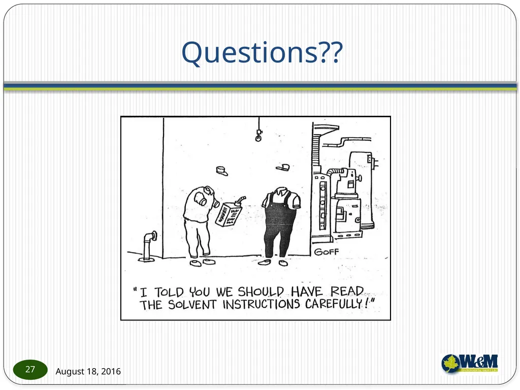 Solid and Hazardous Waste - New Hazardous - slide 27 of 28