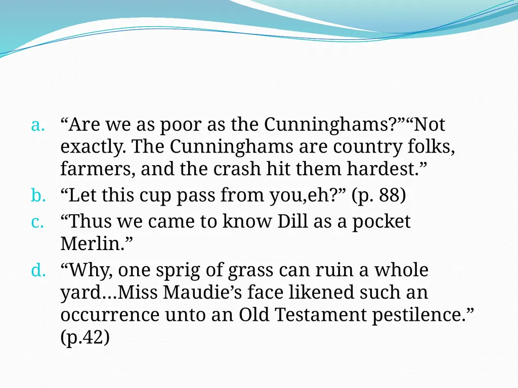 To Kill a Mockingbird Literary Devices Academic - slide 33 of 38