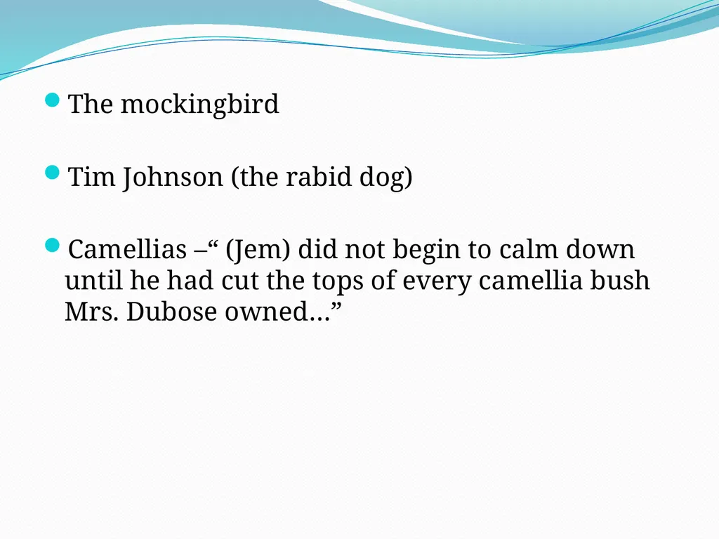 To Kill a Mockingbird Literary Devices Academic - slide 15 of 38
