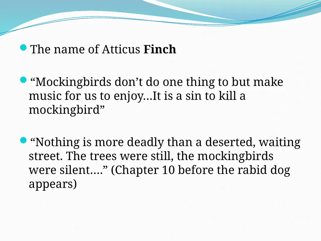 To Kill a Mockingbird Literary Devices Academic - slide 19 of 38