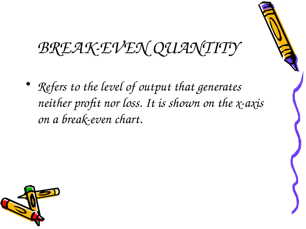 Unit 3.3 Break-even Analysis Source: Business - slide 43 of 48