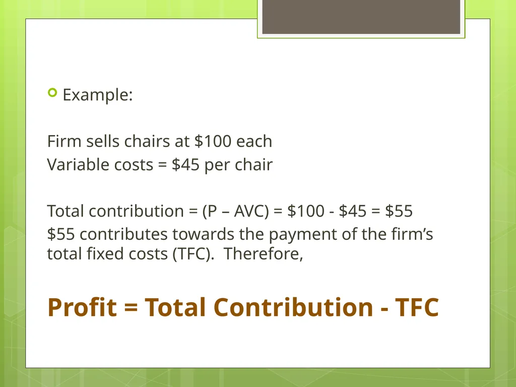 Unit 3.3 Break-even Analysis Source: Business - slide 3 of 48