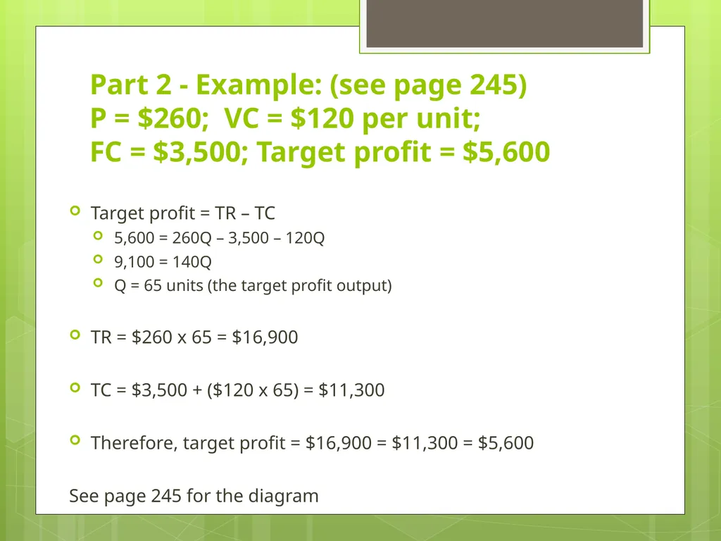 Unit 3.3 Break-even Analysis Source: Business - slide 26 of 48