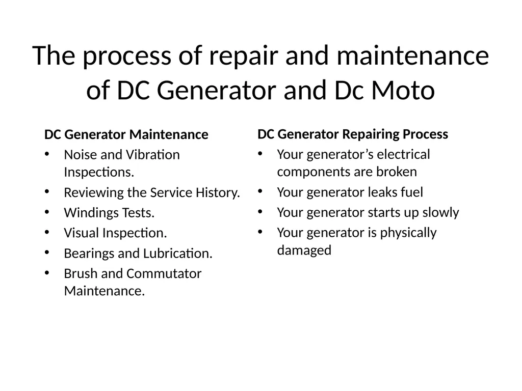 TESTING AND MAINTENANCE OF ELECTRICAL EQIPMENT - slide 9 of 21