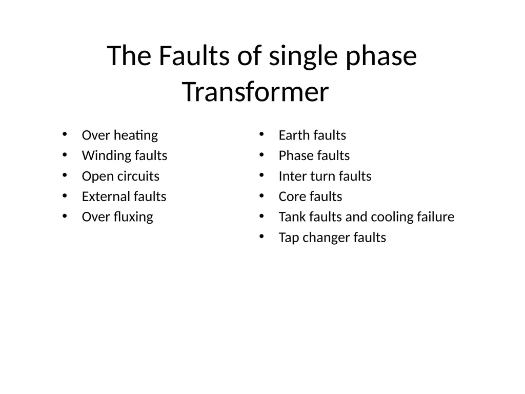 TESTING AND MAINTENANCE OF ELECTRICAL EQIPMENT - slide 11 of 21