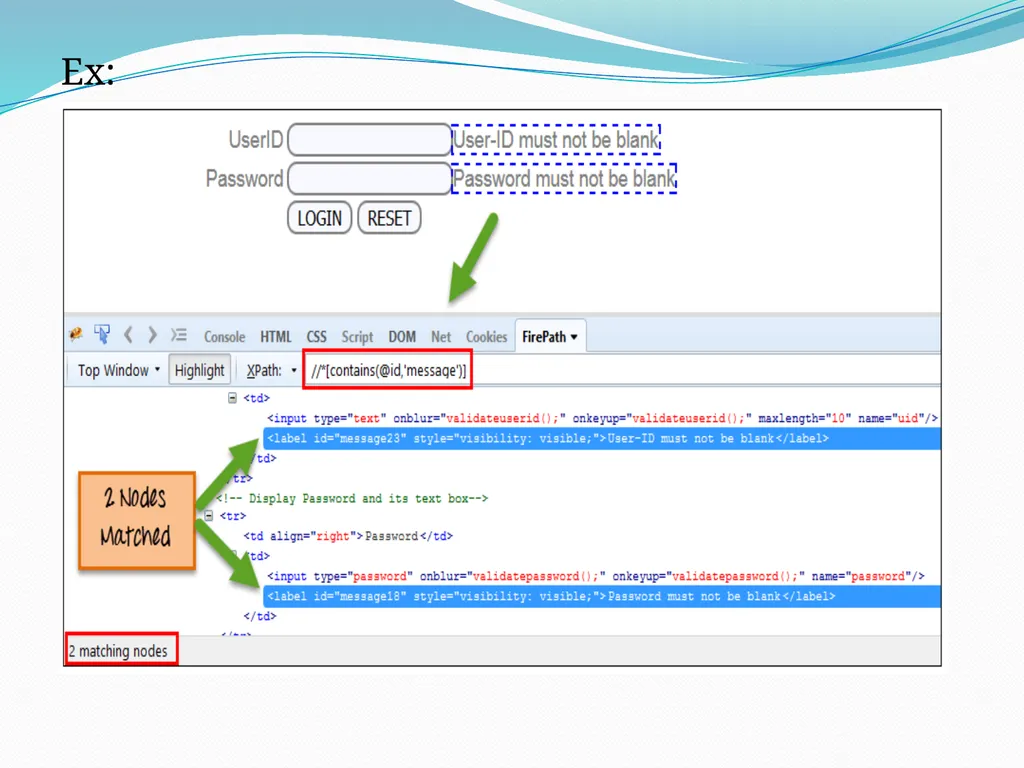Selenium Locators There are 8 locators in selenium - slide 28 of 46
