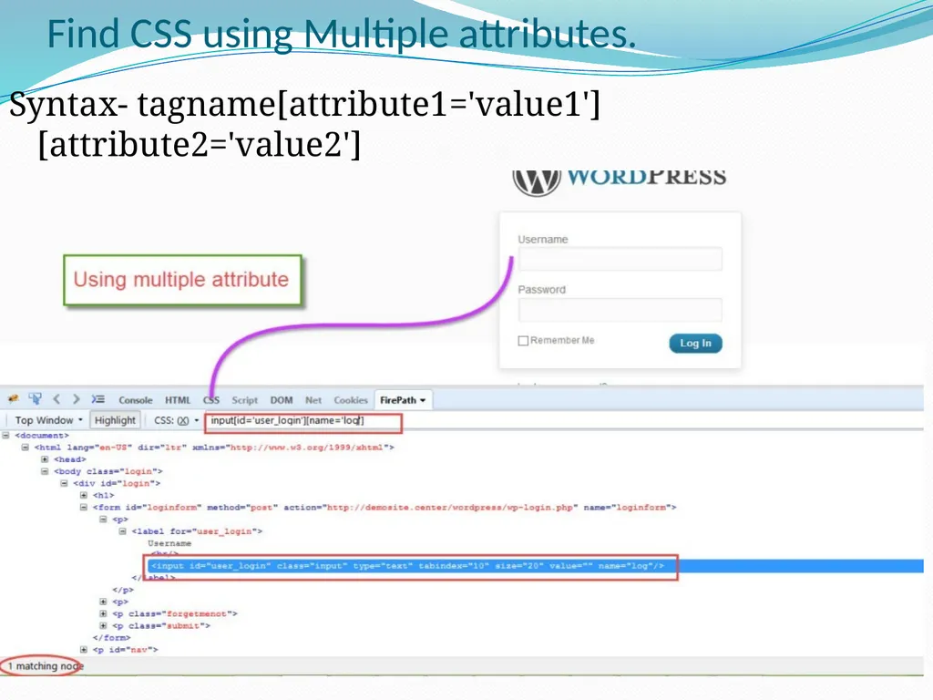 Selenium Locators There are 8 locators in selenium - slide 44 of 46