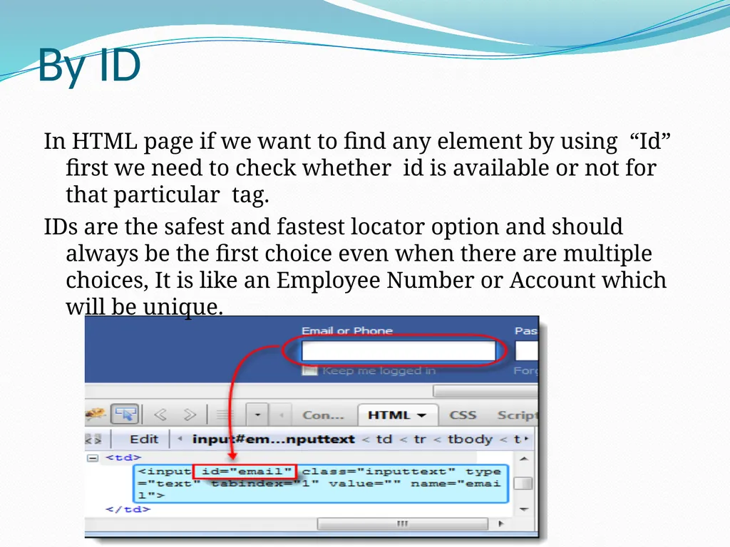 Selenium Locators There are 8 locators in selenium - slide 3 of 46