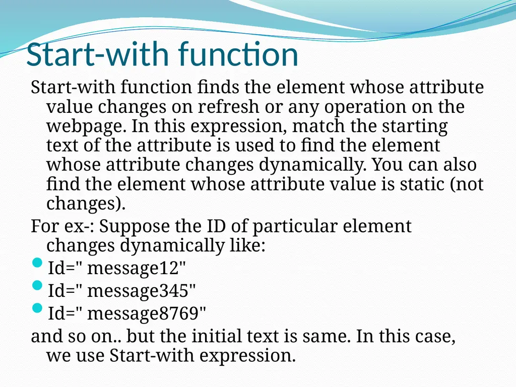 Selenium Locators There are 8 locators in selenium - slide 32 of 46