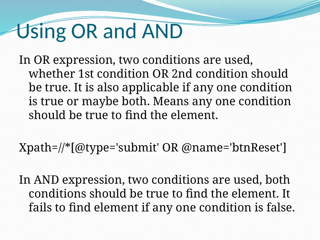 Selenium Locators There are 8 locators in selenium - slide 30 of 46