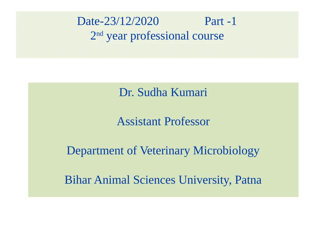 Date-23/12/2020 Part -1 2nd year professional - slide 1 of 23