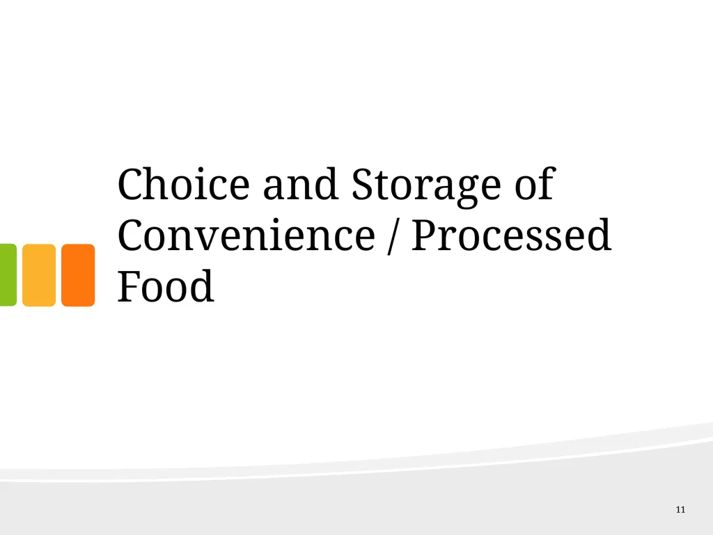 Understanding Ingredients Convenience / Processed - slide 11 of 17